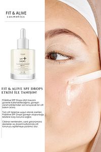 Fitalive Spf 50+ Drops Yüz ve Vücut Güneş Serumu Pa++++ ürün fotoğrafı