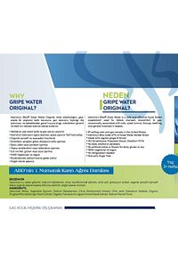 Gripe Water Original Bebek Gaz Damlası 120ml Zencefil Rezene Gaz Kolik Bebek Çocuk Gündüz Ürünü ürün fotoğrafı