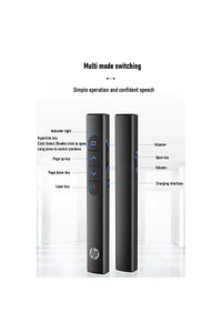 SS10 Wireless Presentation Flip Pen Kalem Pilli Kablosuz Sunum Kumandası ürün fotoğrafı