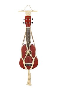 SOPRANO UKULELE MAKROME DUVAR ASKISI/STANDI EL ÖRMESİ %100 PAMUK İPLİĞİ ürün fotoğrafı