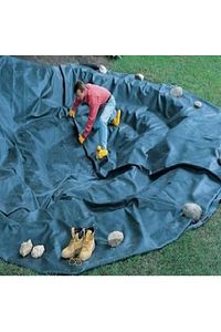 Süs Havuzları ve Tarımsal Sulama Havuzları İçin Hazır EPDM Membran Panel 3,6 Metre Kare ürün fotoğrafı