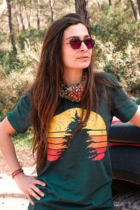 Store Unisex Baskılı Tişört Outdoor Normal Kalıp Tshirt ürün fotoğrafı
