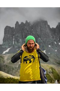 Store Unisex Baskılı Tişört Outdoor Normal Kalıp Tshirt ürün fotoğrafı