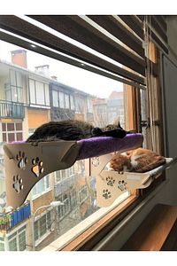 Cama Asılan Kedi Yatağı Vantuzlu ürün fotoğrafı