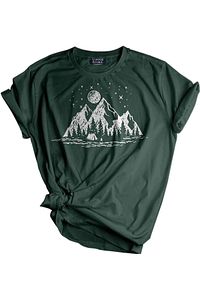 Store Unisex Baskılı Tişört Outdoor Normal Kalıp Tshirt ürün fotoğrafı