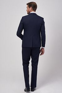 Erkek Ekstra Slim Fit Dar Kesim Yelekli Smokin Damatlık ürün fotoğrafı