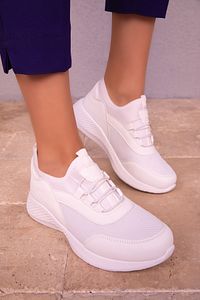 Kadın Beyaz Sneaker 15226 ürün fotoğrafı