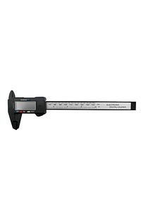 Kumpas Dijital LCD Ekran Karbon Fiber Hassas 150MM Kalınlık Ölçer ürün fotoğrafı