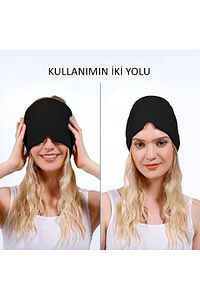 Baş Ağrısı Giderici Şapka,migren Giderici Başlık,soğuk,sıcak Giyilebilir,sinüs,göz Şişlkinliği Için ürün fotoğrafı