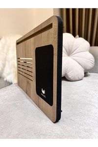 Foldaway Telefon Ve Tablet Bölmeli Katlanır Ayaklı Laptop Sehpası Notebook Bilgisayar Çalışma Masası ürün fotoğrafı