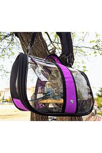 Kuş Taşıma Çantası Suluklu Tünekli 32x22x20 Kraker Hediyeli ürün fotoğrafı