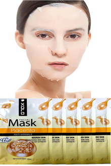 Linda Wooldridge 3枚セット Xolo 10 Adet Koyun Plasenta Yüz Temizleme ve de Yenileme Maskesi