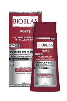 Bioblas Forte Şampuan Complex19 360 Ml %74 Bitkisel - Fiyatı