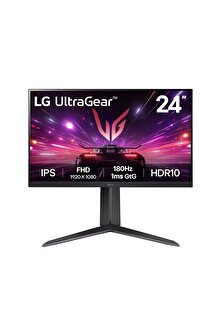LG 24” UltraGear 24GS65F-B 1Ms (GtG) 180Hz (HDMI+Display) HDR10