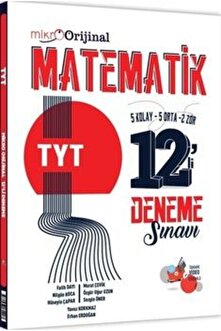 Orijinal Yayınları Orijinal Mikro TYT Matematik 12 li Deneme
