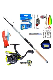 Oslo Okuma Fın Chaser 4000 300cm 60-120gr Remixon Carbo-x Turna