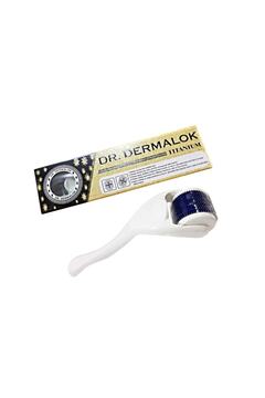 Dr.Dermalok 0.50mm Beyaz Dermaroller 540 Iğneli Titanyum Masaj Aleti