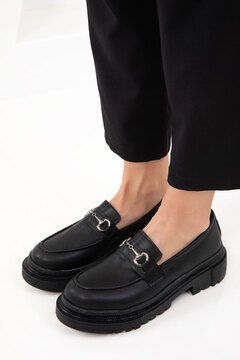 SOHO SIYAH Kadın Loafer Ayakkabı 17542