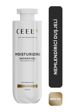 Ceelux Nemlendirici ve Besleyici Etkili Duş Bakım Jeli Xylitol ve Aloe Vera Özlü 400 ml