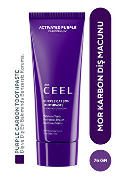 The Ceel Diş Beyazlatıcı Mor Karbon Diş Macunu 75 gr