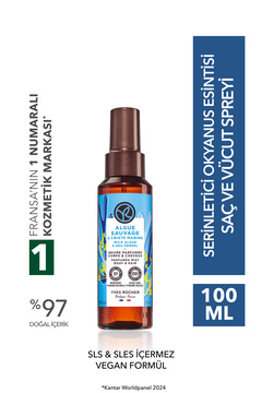 Yves Rocher Saç ve Vücut Spreyi- Serinletici Okyanus Esintisi- Vegan-100ml