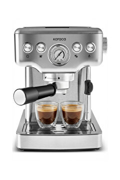 Karaca Coffee Art 1353 Süt Köpürtücülü 20 Bar Basınçlı Espresso, Latte Cappuccino Americano Makinesi