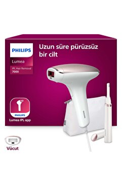 Philips Lumea 7000 Serisi BRI920/00 IPL Tüy Alma,Tüy Kısaltıcı,Vücut için 1 Başlık, Çanta