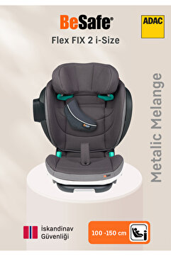 Besafe Flex Fıx 2 15-36 Kg Isofixli Oto Koltuğu Metalic Melange