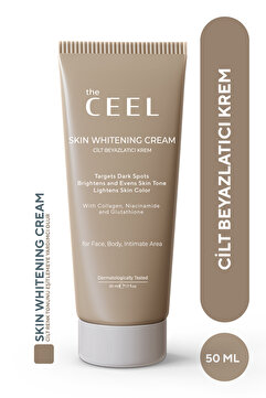 The Ceel Cilt Beyazlatıcı Aydınlatıcı Leke Karşıtı Krem | Niacinamide, Alpha Arbutin, Tranexamic Acid 50 ml