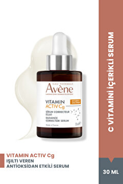 Avene Vitamin Activ Cg C Vitamini ve Niasinamid Serum Işıltı Veren Antioksidan Etkili Serum 30 ml