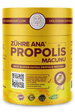 Zühre Ana Propolis Macunu - Beta Glukan Ve Ginseng Katkılı Hologramlı Ürün