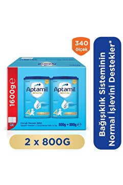 Aptamil 4 Prebiyotik Çocuk Devam Sütü 800 X 2 Adet 1600 Gr