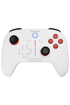 Rampage Hydra Android/pc Uyumlu Kablosuz(BLUETOOTH & 2.4 GHZ) Oyun Kolu gamepad - beyaz