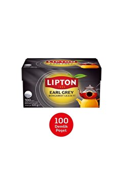 Lipton Earl Grey Demlik Poşet Çay Bergamotlu 3.2 G X 100 Adet