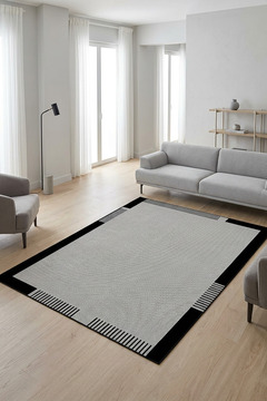 Decomia Home Dijital Kaymaz Yıkanabilir Jüt Görünümlü Salon Halısı Mutfak Halısı Balkon Halısı Yolluk Ev Dekor