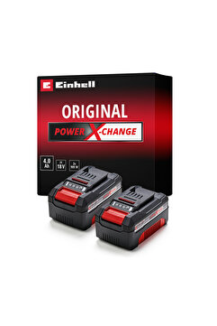 Einhell PXC Twin Pack 2x18 V 4,0 Ah Power X-Change Akü (Li-Ion, 2 x 4.0 Ah) - 4511489