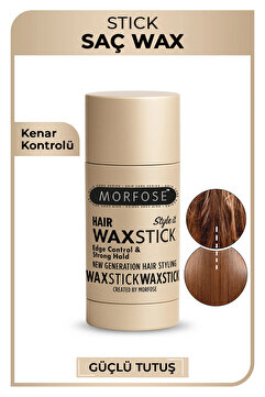 Morfose Stick Saç Wax 55 gr - Saç Sabitleyici, Güçlü Tutuş