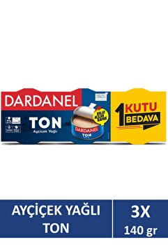 Dardanel Ayçiçek Yağlı Ton Balığı 3x140 gr