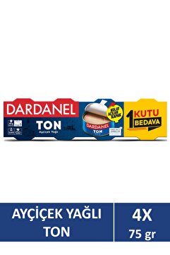 Dardanel Ayçiçek Yağlı Ton Balığı 4x75 gr