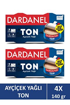 Dardanel Ayçiçek Yağlı Ton Balığı 2x140 gr X 2 Adet