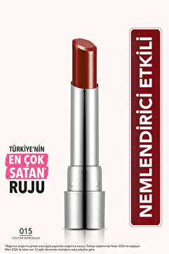 Flormar Nemlendirici Parlak Ruj - Sheer Up Lipstick - 015 Go For Bordeaux - 8682536012133