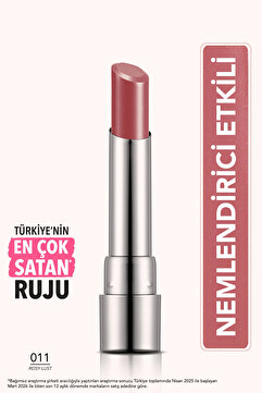 Flormar Nemlendirici Parlak Ruj (Pembe) - Sheer Up Lipstick New - 011 Rosy Lust - 8682536012096