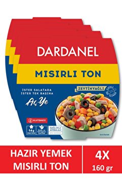 Dardanel Aç Ye Mısırlı Ton Balığı 160 gr X 4 Adet