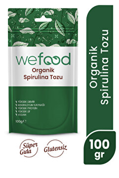 Wefood Organik Spirulina Tozu 100 gr