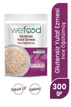 Wefood İnce Öğütülmüş Glutensiz Yulaf Ezmesi 300 gr 8683347034826