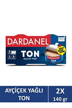 Dardanel Ayçiçek Yağlı Ton Balığı 2x140 gr