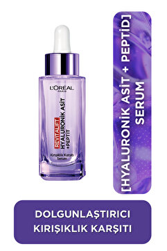 L'Oreal Paris Revitalift Filler [Saf Hyaluronik Asit] İçeren Nemlendirici Kırışıklık Karşıtı Serum 30 ML