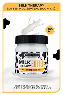 Morfose Milk Therapy Butter Mucizevi Saç Bakım Yağı