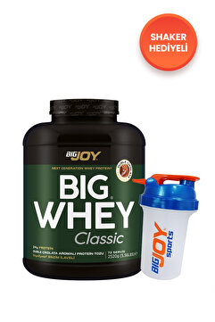 Bigjoy Sports BIGWHEY Whey Protein Classic Çikolata Aromalı 2520g 72 Servis