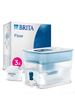 BRITA Flow 3x MAXTRA PRO Pure Performance Filtreli Su Arıtma Sebili (8,2L)